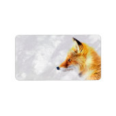 Golden fox Return Label (Voorkant)