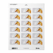 Golden fox Return Label (Full Sheet)