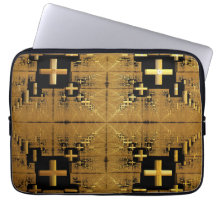 Golden Fractal Crosses