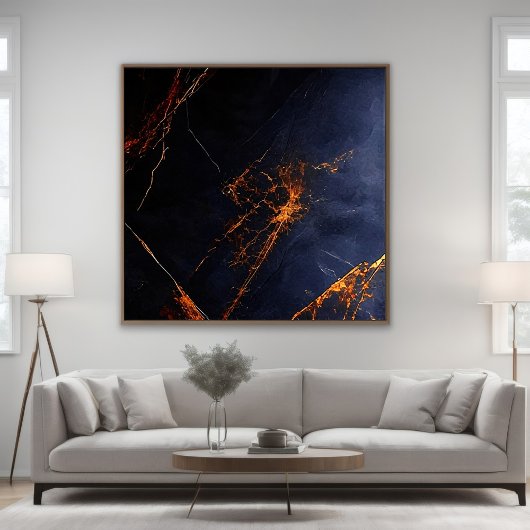 Golden Fracture Poster