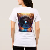 “Golden Frame – De Motor van de Cinema” Tri-Blend Shirt (Achterkant)