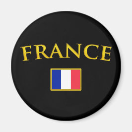 Golden France Magneet
