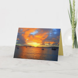 Golden Frank Bay Sunset, St. John, U.S.V.I. Kaart