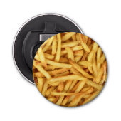 Golden French Fries Button Flesopener (Voorkant)