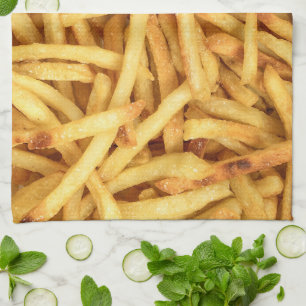 Golden French Fries Theedoek