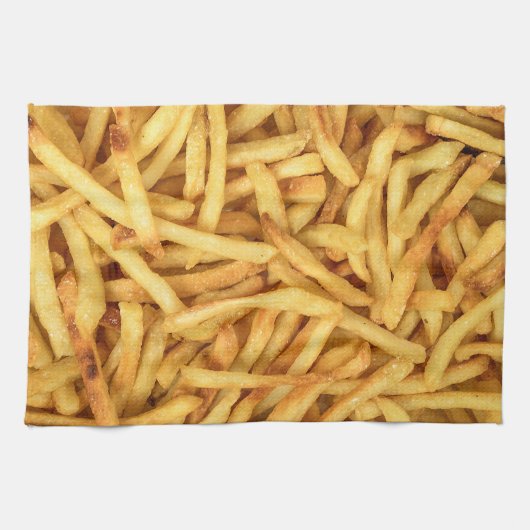 Golden French Fries Theedoek (Horizontaal)