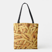 Golden French Fries Tote Bag (Achterkant)