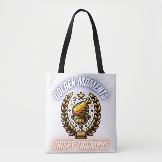 Golden Fried Chicken Trophy Tote Bag (Voorkant)