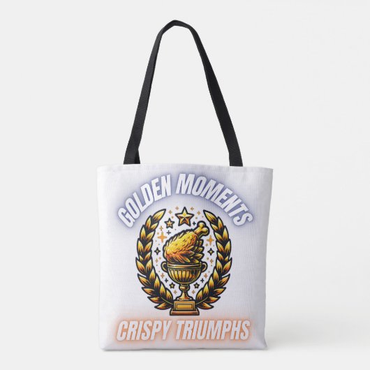 Golden Fried Chicken Trophy Tote Bag (Achterkant)