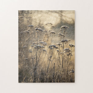 Golden Frosty Morning Vlaams platteland Legpuzzel