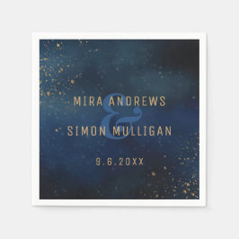 Golden Galaxy trouwdouche Servet