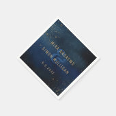 Golden Galaxy trouwdouche Servet (Hoek)