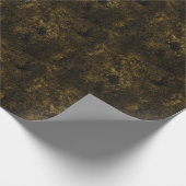 Golden Galaxy Wrapping Paper Cadeaupapier (Hoek)