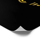 Golden Ganesha Poster (Hoek)