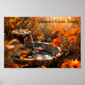 Golden Garden Splendor Poster (Voorkant)