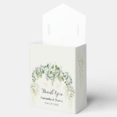 Golden Garden Treasures: Botanische huwelijksgunst Bedankdoosjes (Geopend)