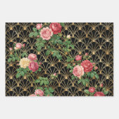 Golden Garden Trellis Inpakpapier Vel (Voorkant)