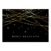 Golden Garland Dank je kaarten (Voorkant Horizontaal)