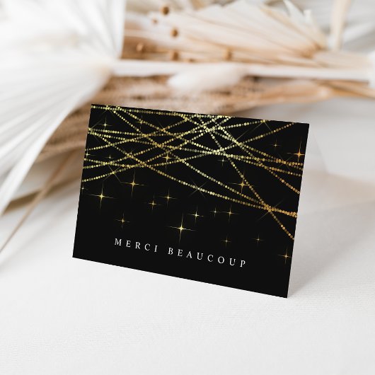 Golden Garland Dank je kaarten