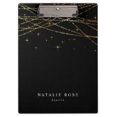 Golden Garland - Gepersonaliseerd Klembord (Voorkant)