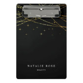 Golden Garland - Gepersonaliseerd Mini Klembord (Voorkant)