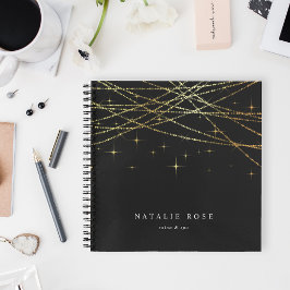 Golden Garland - Gepersonaliseerd Notitieboek