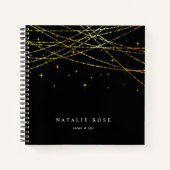 Golden Garland - Gepersonaliseerd Notitieboek (Voorkant)