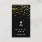 Golden Garland Haarstylist Visitekaartje (Voorkant)