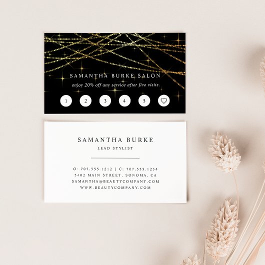 Golden Garland Loyalty-Kaarten Klantenkaartje