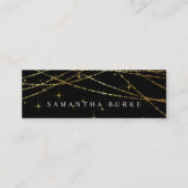 Golden Garland Mini Visitekaartje (Voorkant)