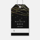 Golden Garland Price Labels Cadeaulabel (Voorkant)