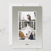 Golden Garland | Vakantieknopkaart Feestdagenkaart (Achterkant)