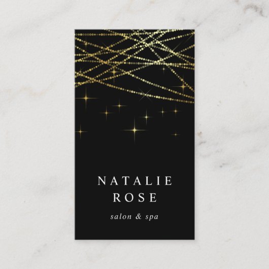 Golden Garland - Verticaal Visitekaartje