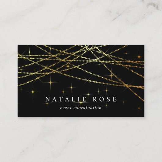 Golden Garland Visitekaartje (Voorkant)