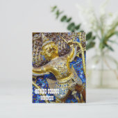 Golden Garuda Briefkaart (Staand voorkant)