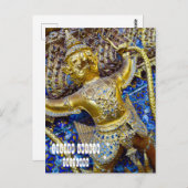 Golden Garuda Briefkaart (Voorkant / Achterkant)