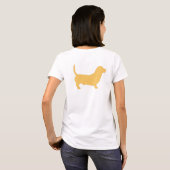 Golden Gate Basset Rescue T-shirt vrouwen (Achterkant volledig)
