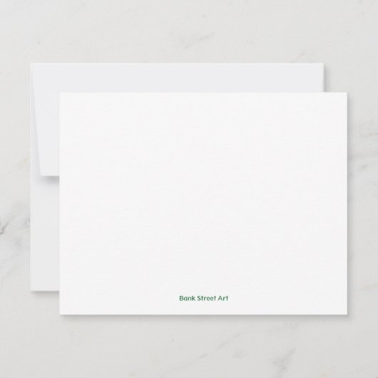 Golden Gate Bedankkaart (Achterkant)