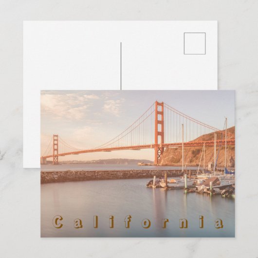 Golden Gate bij Marina Briefkaart (Voorkant / Achterkant)
