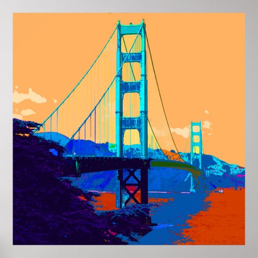 Golden_Gate_Bridge_010 Poster (Voorkant)