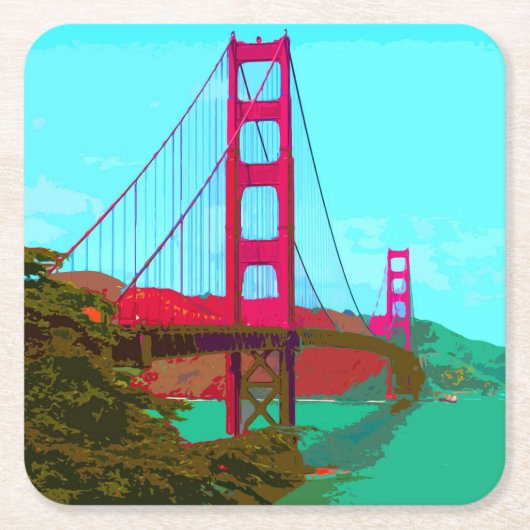 Golden_Gate_Bridge_2015_0422 Kartonnen Onderzetters (Voorkant)