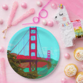 Golden_Gate_Bridge_2015_0422 Papieren Bordje (Feest)