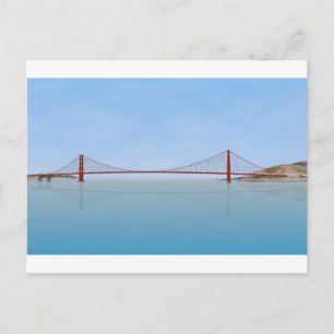 Golden Gate Bridge: 3D-model: Briefkaart