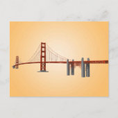 Golden Gate Bridge: 3D-model: Briefkaart (Voorkant)