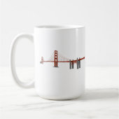 Golden Gate Bridge: 3D-model: Koffiemok (Links)