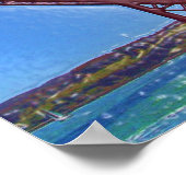 Golden Gate Bridge 3D Poster (Hoek)