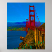 Golden Gate Bridge #6 Poster (Voorkant)