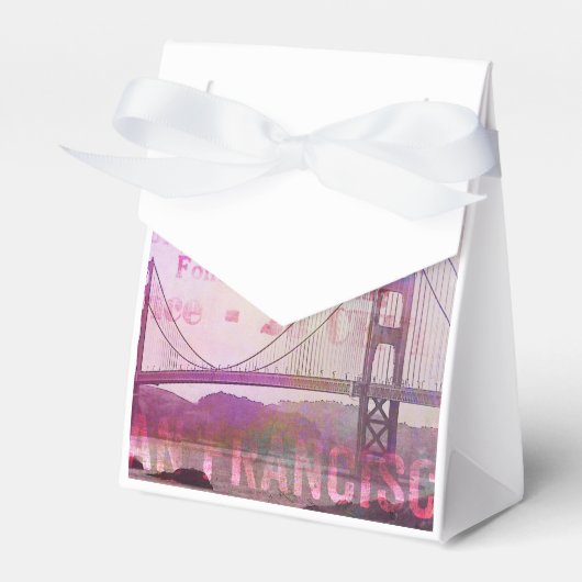 Golden Gate Bridge Bedankdoosjes (Voorkant Zijde)