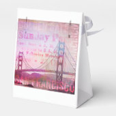 Golden Gate Bridge Bedankdoosjes (Achterkant)