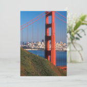 Golden Gate Bridge Bedankkaart (Staand voorkant)